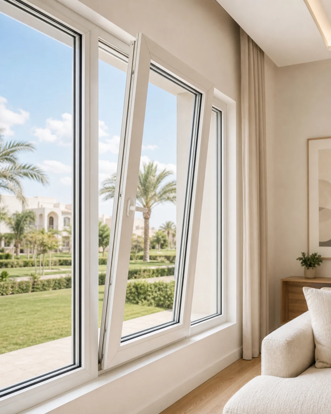 نوافذ وأبواب UPVC